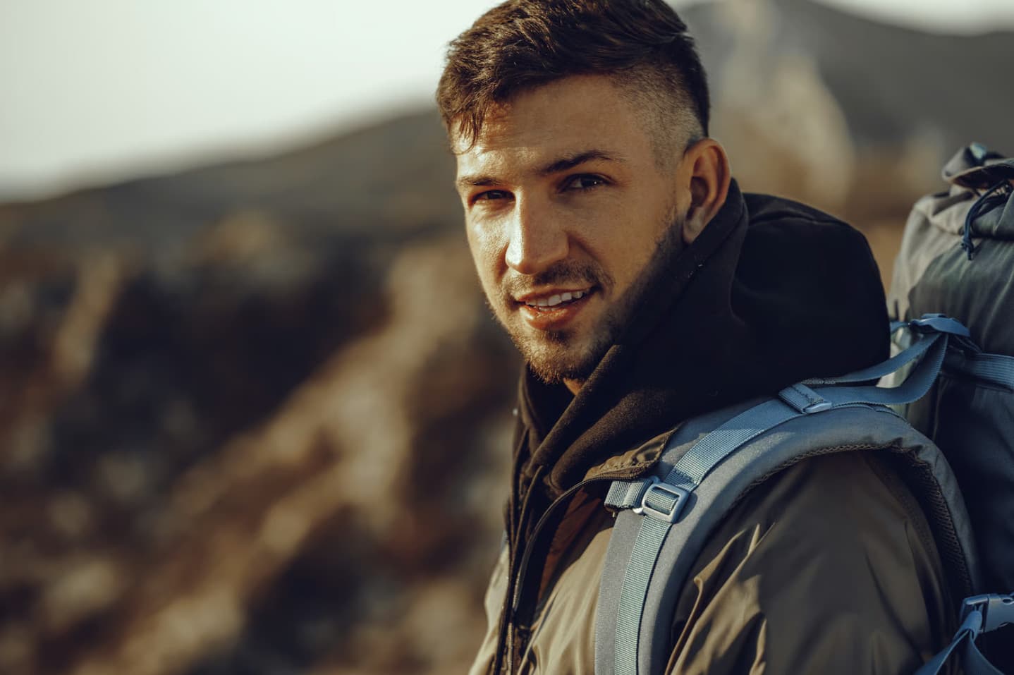 Leo Martins, a student and backpacker